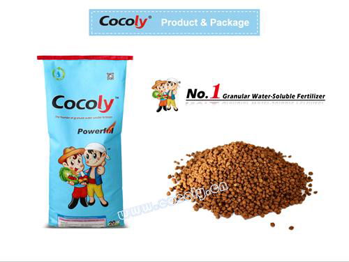 Scientifically formulated and nutritious granular water-soluble fertilizer Cocol 2