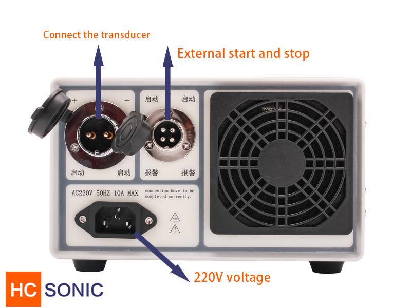 ultrasonic ear loop spot welding machine 35k 3