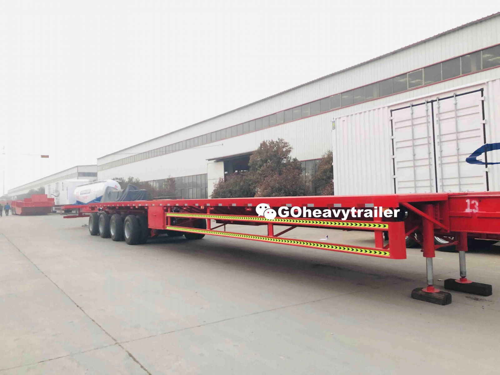 WIND TURBINE BLADE TRAILER FOR SALE 3