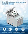 H2 02 Multi-function 6 in 1 hydro dermabrasion machine 