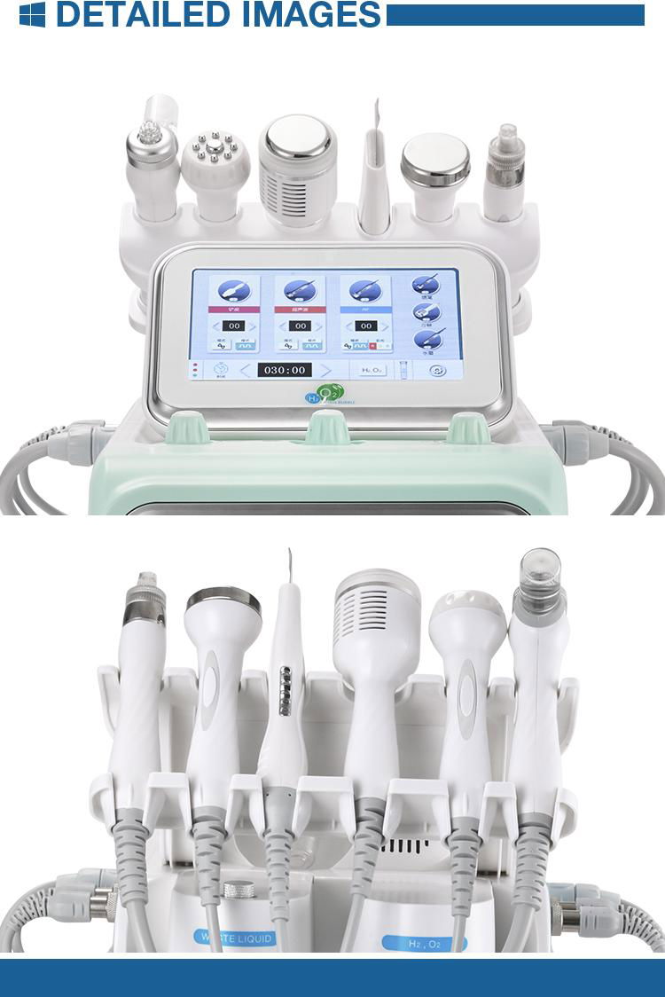 H2 02 Multi-function 6 in 1 hydro dermabrasion machine  3