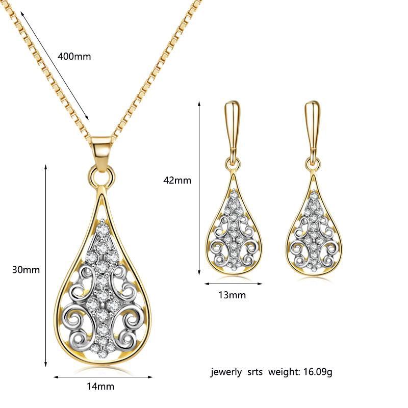 Fashion Accessories of Necklace  Earrings Set  4