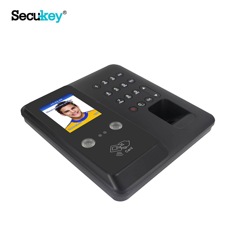 TCP/IP Biometric Face Time Attendance Software & Access control 4