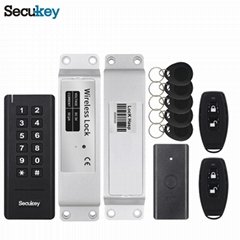 Security gates keyless door lock kit wireless access control