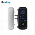 Biometric attendance machine Glass Digital Fingerprint Door Lock