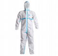 Disposable protective clothing Siamese