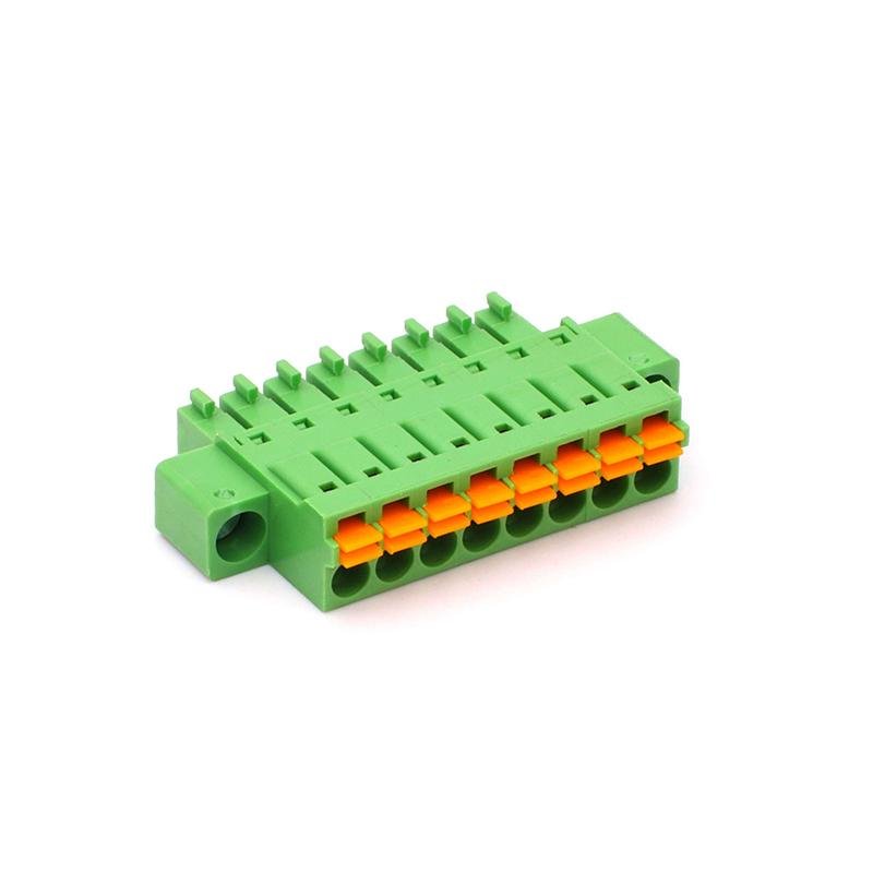 3.50mm Pitch Pl   able Terminal Block with flange ear 4