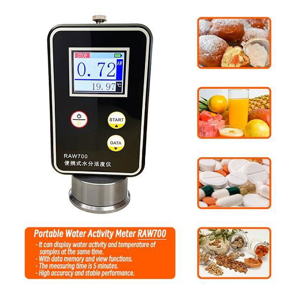 Portable Food Water Activity Meter