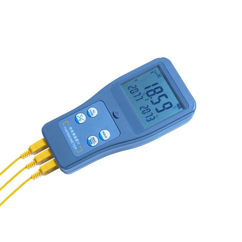 T-type Thermocouple Thermometer with Three Sampling Channels 2