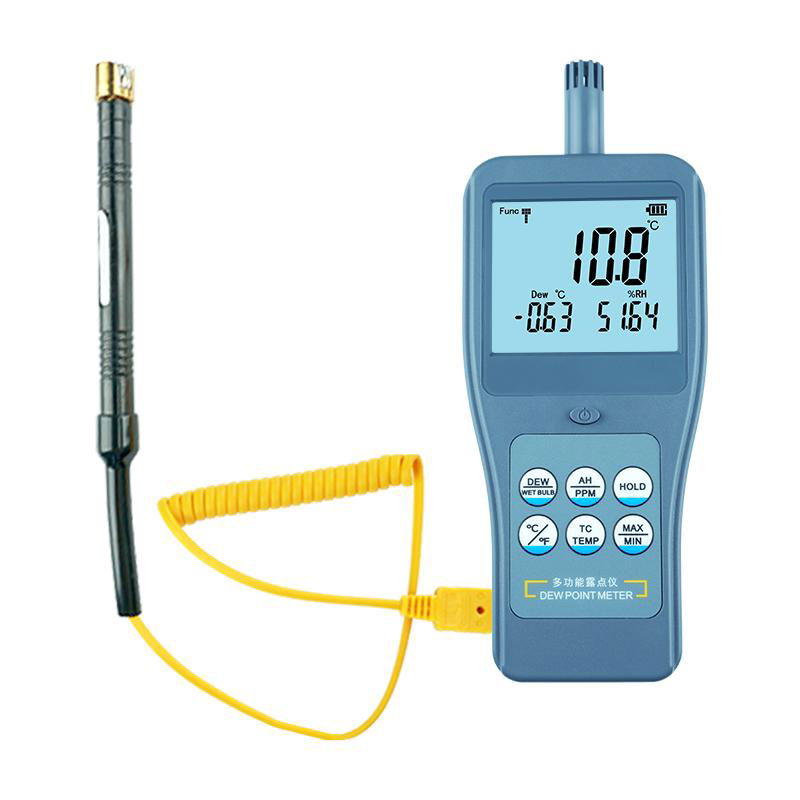 Dew Point Meter with K-type Surface Temperature Tester