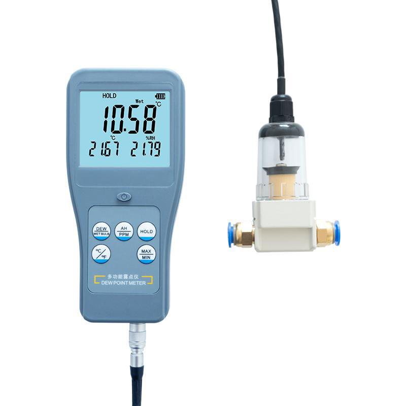 Digital Dew Point Meter  (Separate Sensor for Gas)