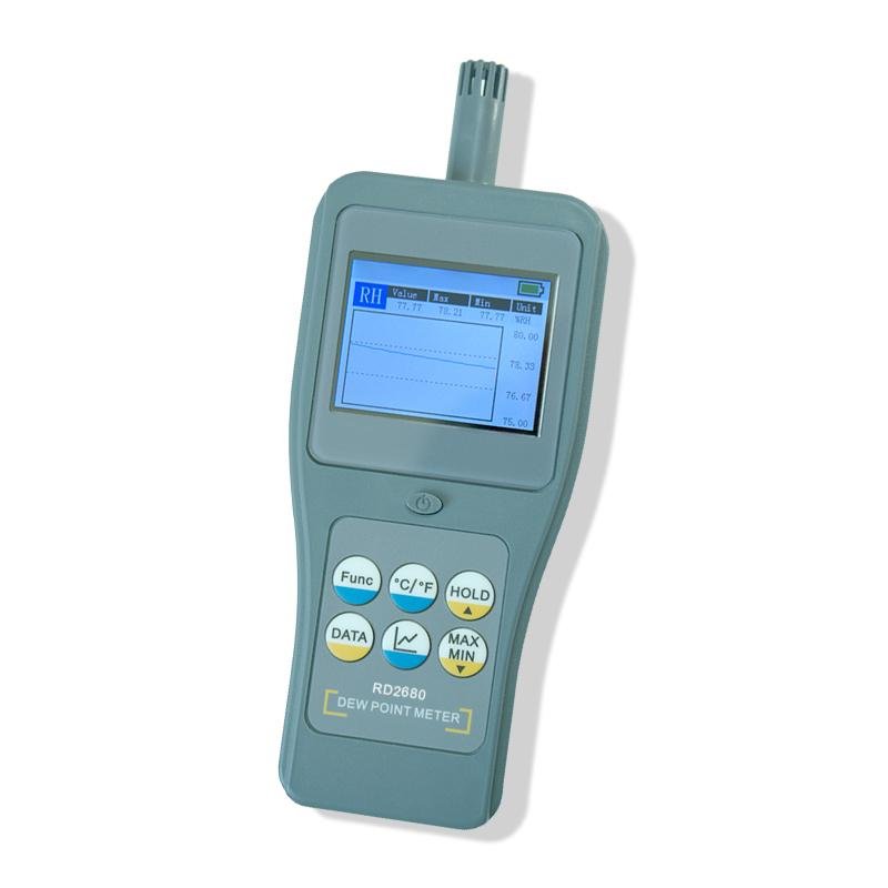 Digital Precision Dew Point Meter with Real-time Graph Function 3