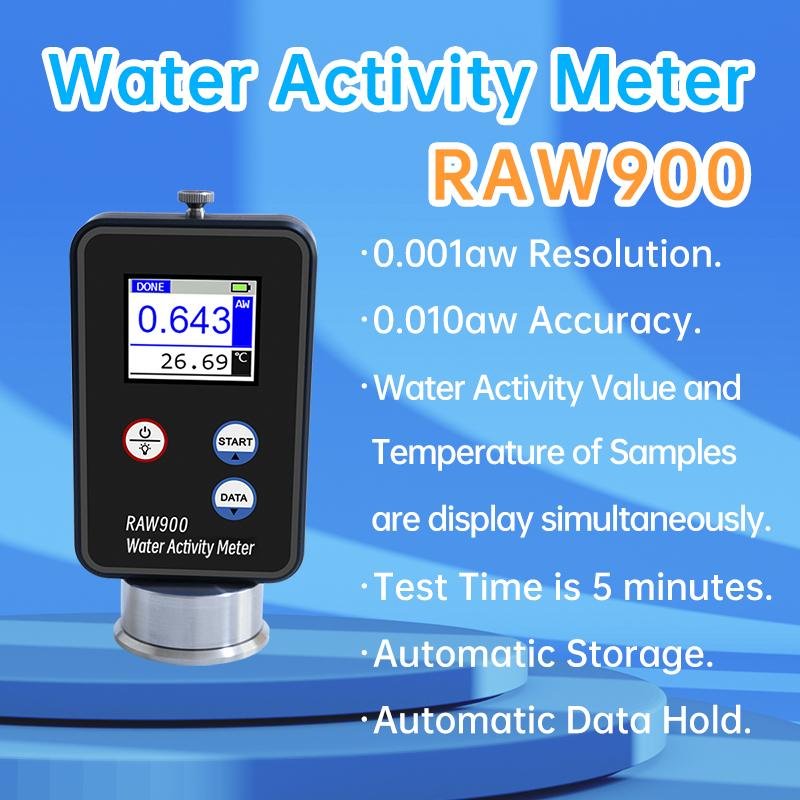 High-precision Water Activity Meter with 0.001aw Display Resolution 2