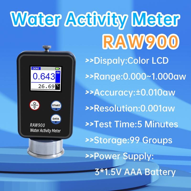 High-precision Water Activity Meter with 0.001aw Display Resolution 3