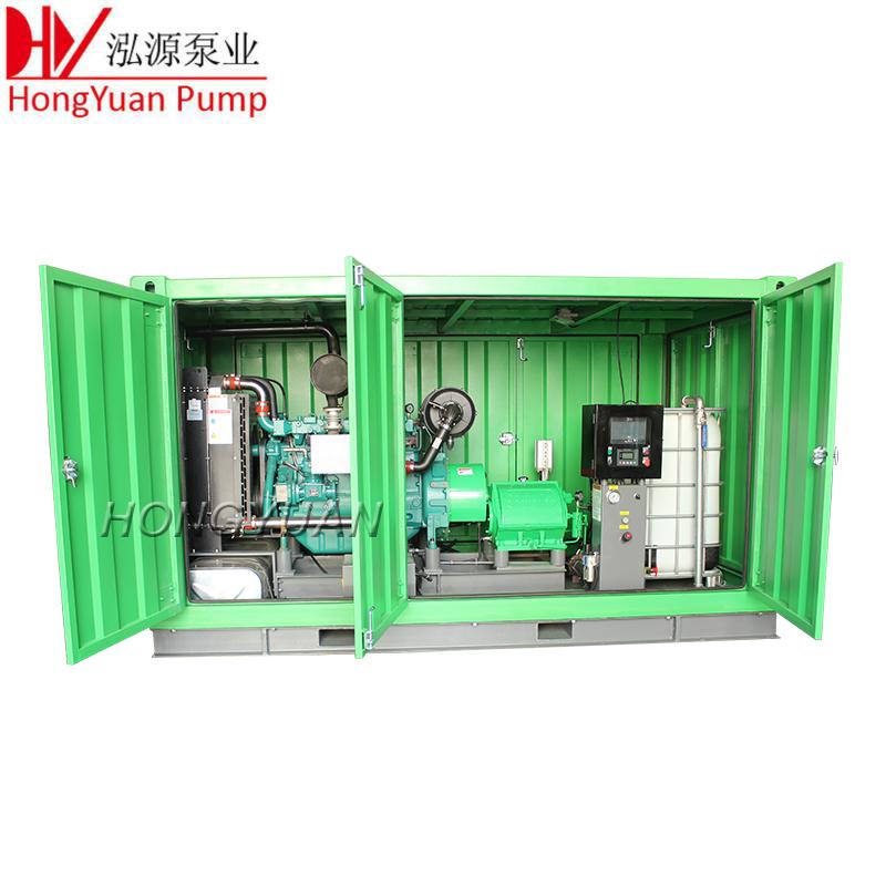 1000bar 67lpm High Pressure Water Blasting Machine for Pipe Cleaning