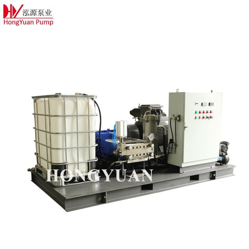 1000bar 67lpm High Pressure Water Blasting Machine for Pipe Cleaning 4