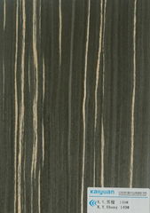 Recon veneer Ebony wood veneer