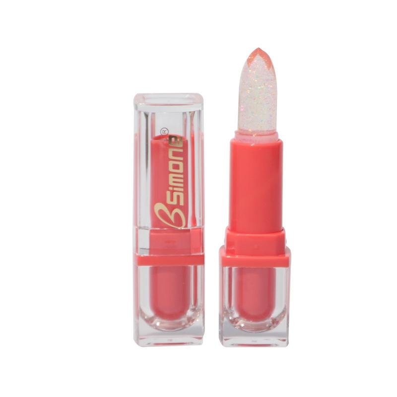 Customized OEM Makeup magic lipstick change color waterproof lipstick with gold  4