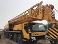 used xcmg 100ton truck crane qy100k