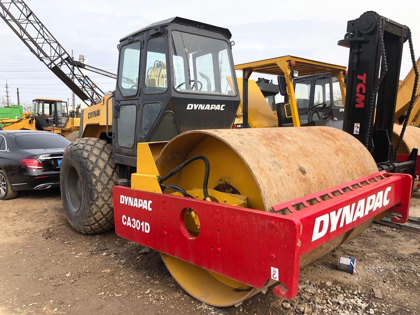 DYNAPAC CA301D ROAD ROLLER ON SALE  3