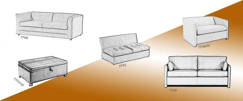 M6 Extra Narrow 3- Fold slats TF00S# Tri Fold Sofa Bed Mechanisms 4