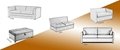 M6 Extra Narrow 3- Fold slats TF00S# Tri Fold Sofa Bed Mechanisms 4