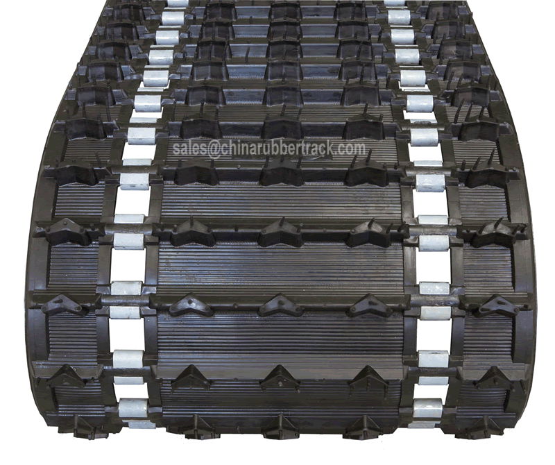 200mm 381 500mm Snowmobile Rubber Tracks Factory Price  4