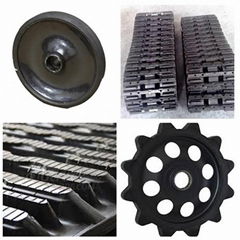 ATV Crawelr Hagglunds BV206 Rubber Track Sprockets