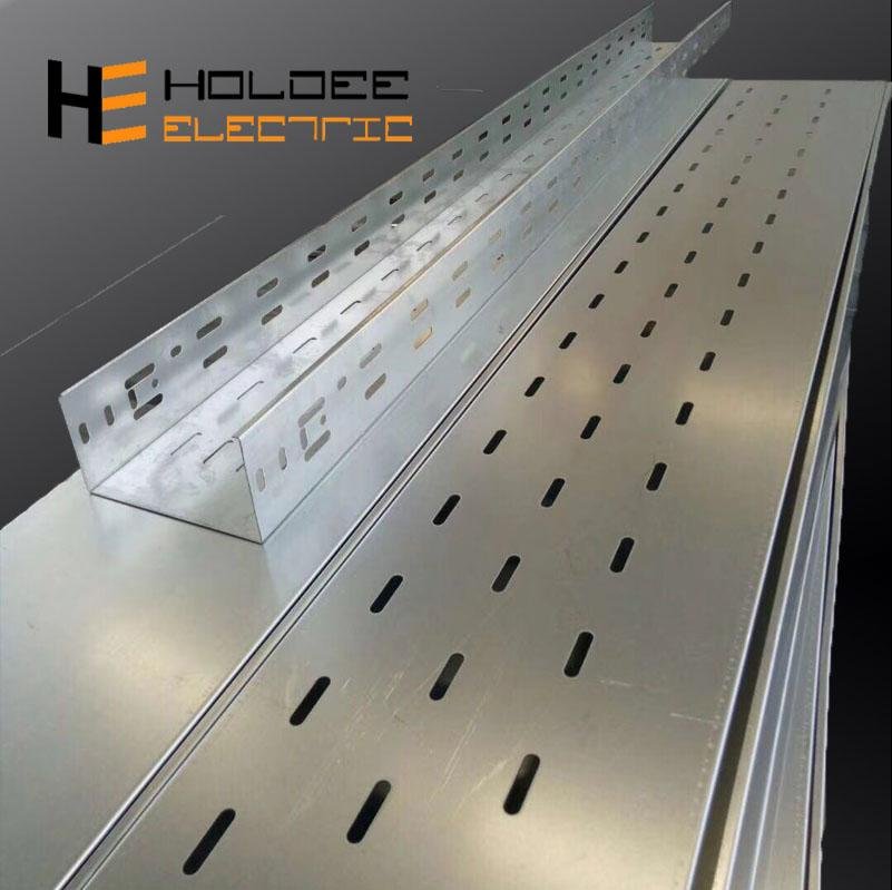 Aluminum Stainless Steel and Hot Dipped Galvanized Perforated Cable Tray 2