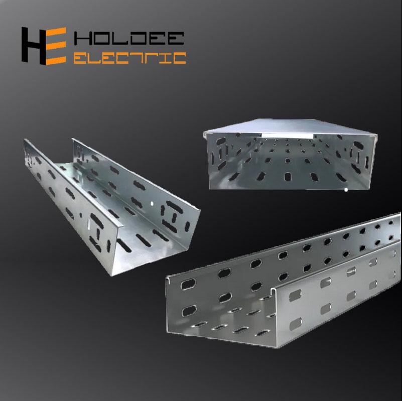 Aluminum Stainless Steel and Hot Dipped Galvanized Perforated Cable Tray 5