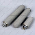 10 20 30 40 Inch Stainless Steel Candle Sintered Metal Filter Cartridge 5