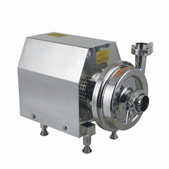 Stainless Steel Ss304 Sanitary Milk Centrifugal Pump with Open Impeller