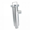 4" Stainless Steel 316L Hygienic Angle