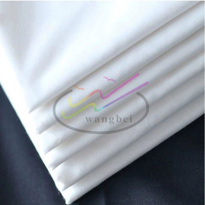 CVC 60 40 45*45 133*72 58/59" white fabric 2