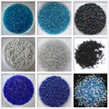 Irregular glass beads for swimming pool concrete finish