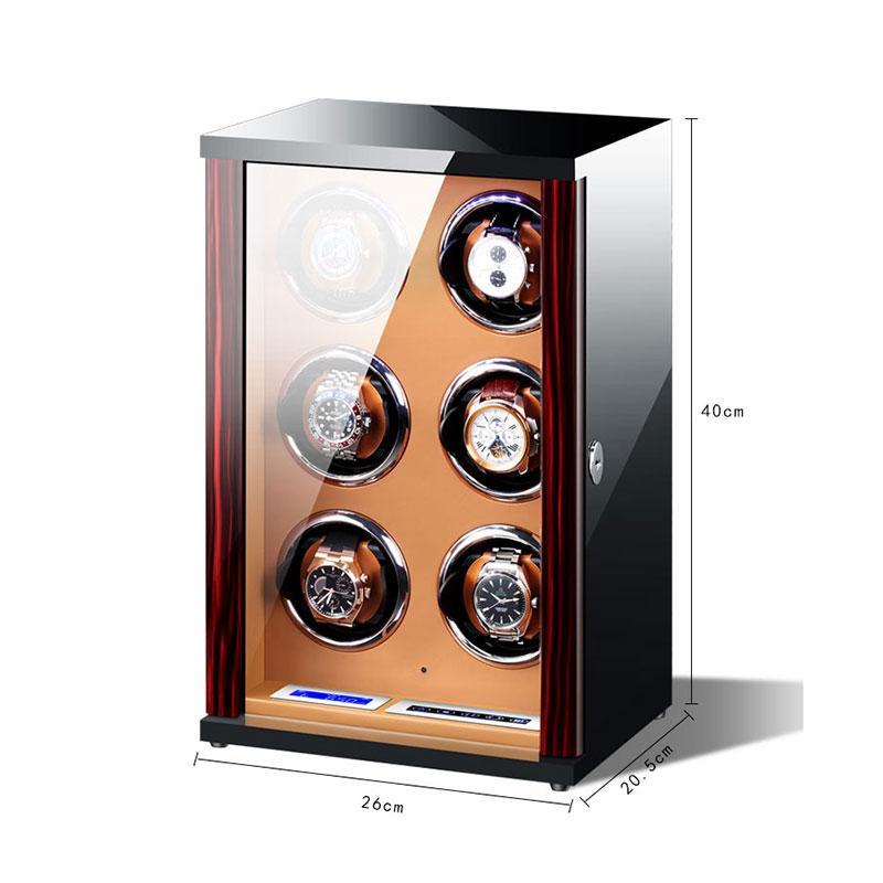 Vertical Design Watch winder  6 Slots Watch Winder  Wrist Watch Winder Box