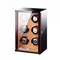 Vertical Design Watch winder  6 Slots Watch Winder  Wrist Watch Winder Box   