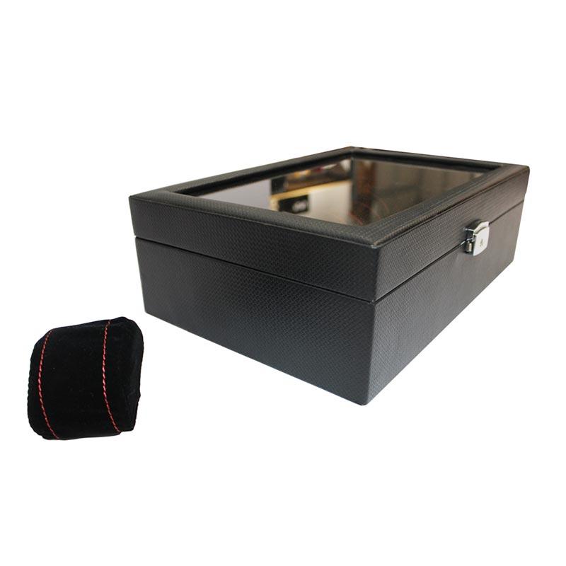 Luxury Piano Watch Case Box Display For 10 Watches Storage  Watch Boxes For Sale 2