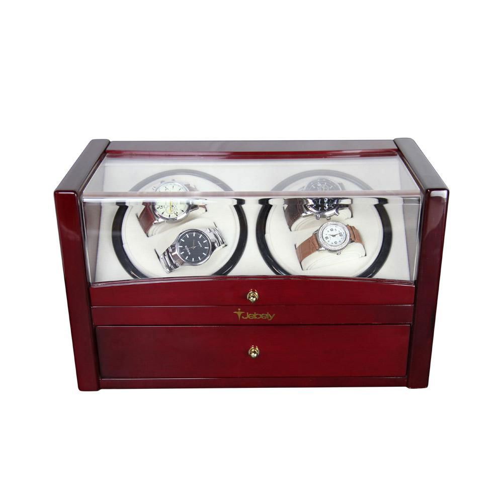 Custom Watch Shaker 4+5 Luxury Wooden Watch Winder For Home Use  3