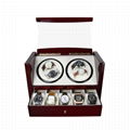 Custom Watch Shaker 4+5 Luxury Wooden Watch Winder For Home Use  4