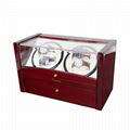 Custom Watch Shaker 4+5 Luxury Wooden Watch Winder For Home Use 