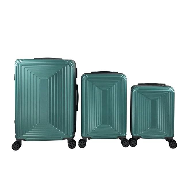 腾耀拉杆箱ABS旅行箱时尚宝石绿万向轮行李箱 4