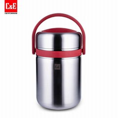 Portable Thermal 2L All Stainless Steel Interior Insulated Food Container