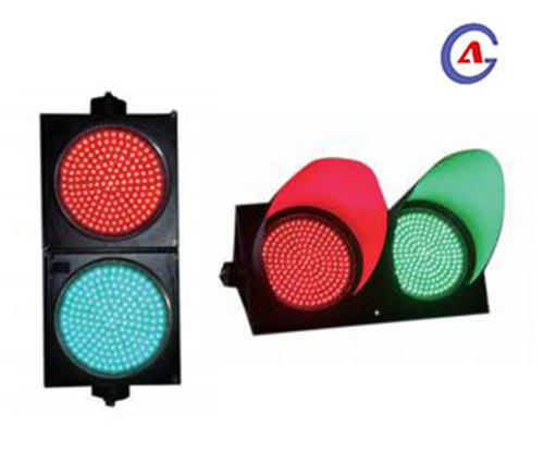 300mm waterproof 12v dc street education intelligent red green led traffic light 5