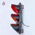 200mm Full Ball Red Yellow Green LED Traffic Signal Lights 3