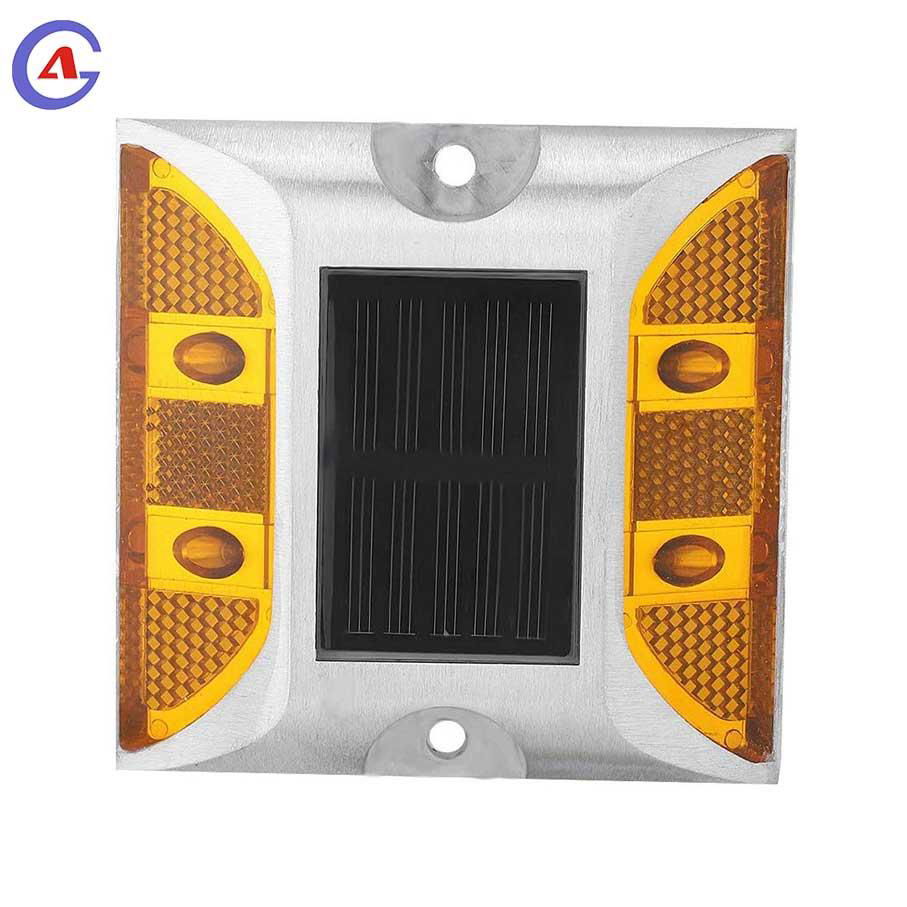 Aluminum IP 68 traffic safety led  solar reflective cat eye  road stud  4