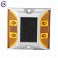 Aluminum IP 68 traffic safety led  solar reflective cat eye  road stud  4