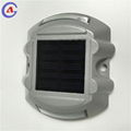 Aluminum solar marker lights for trucks driveway side road stud cat eye  5