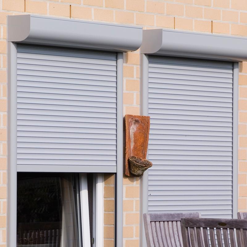 供应防盗高强度卷帘窗防风卷帘窗欧式铝合金卷闸窗遥控