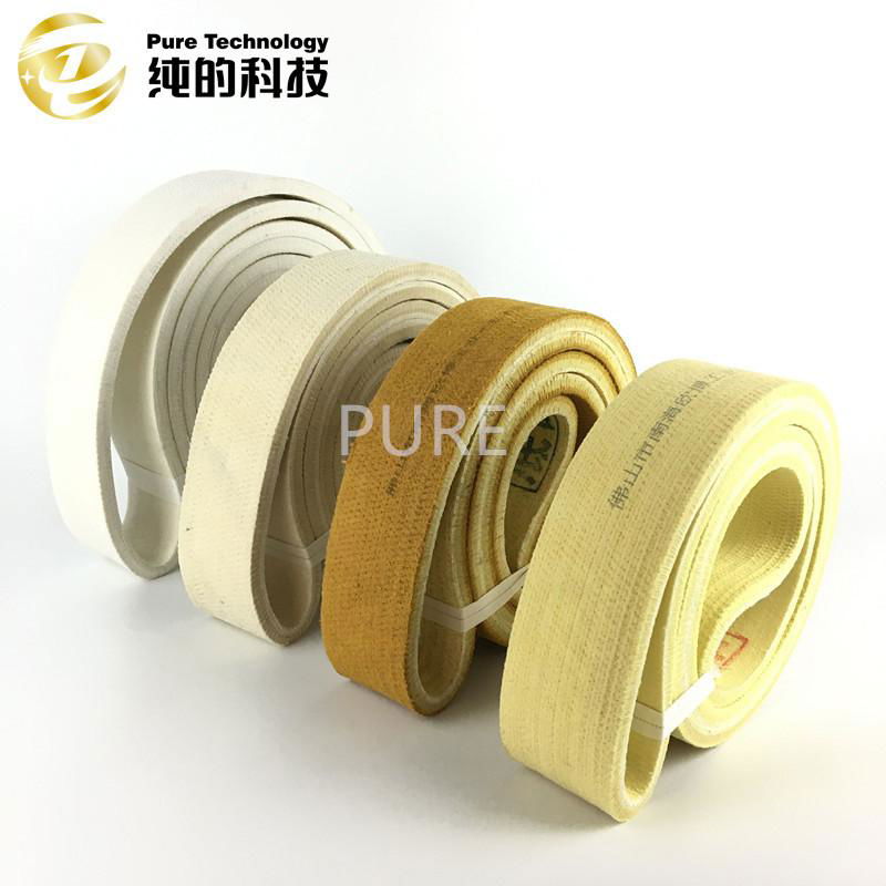 PBO Kevlar Nomex Polyester Belt and rollers 3